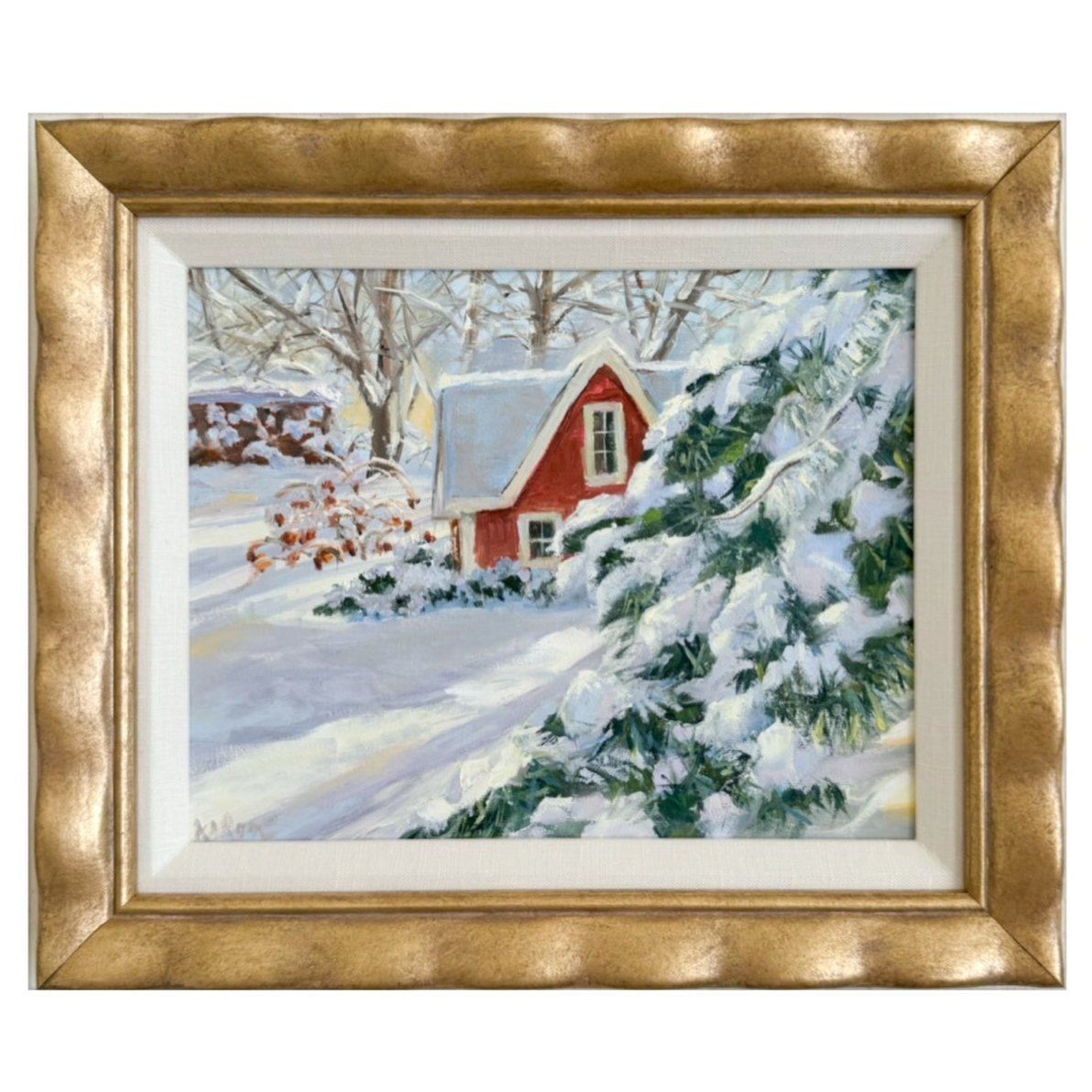 Snowy Pine