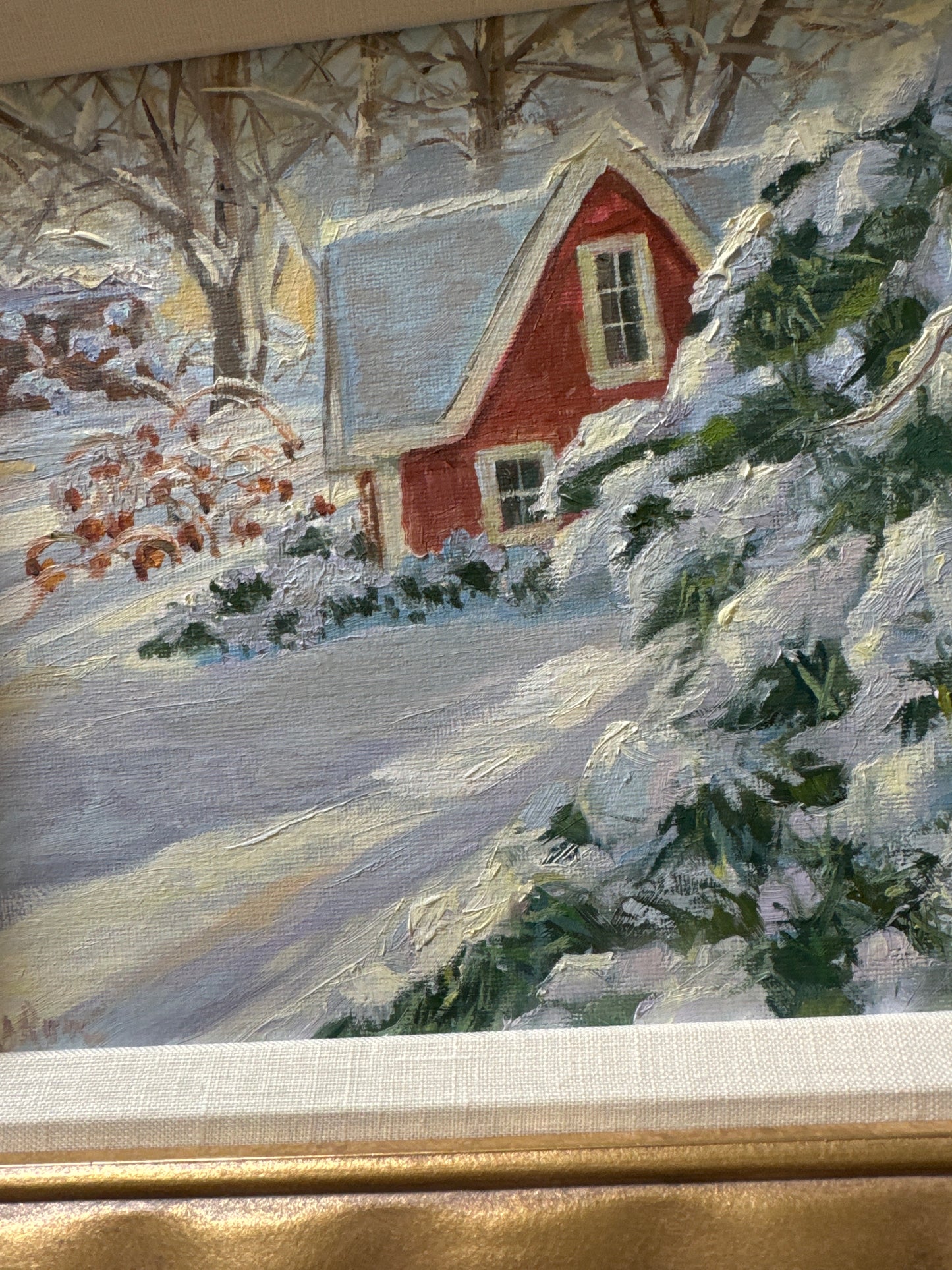 Snowy Pine