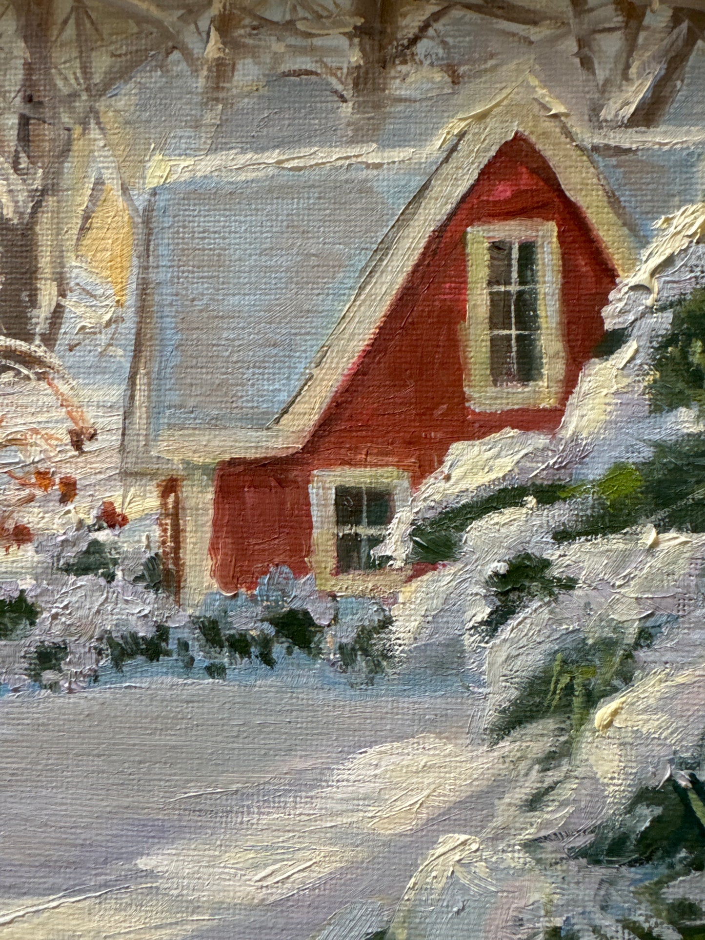 Snowy Pine