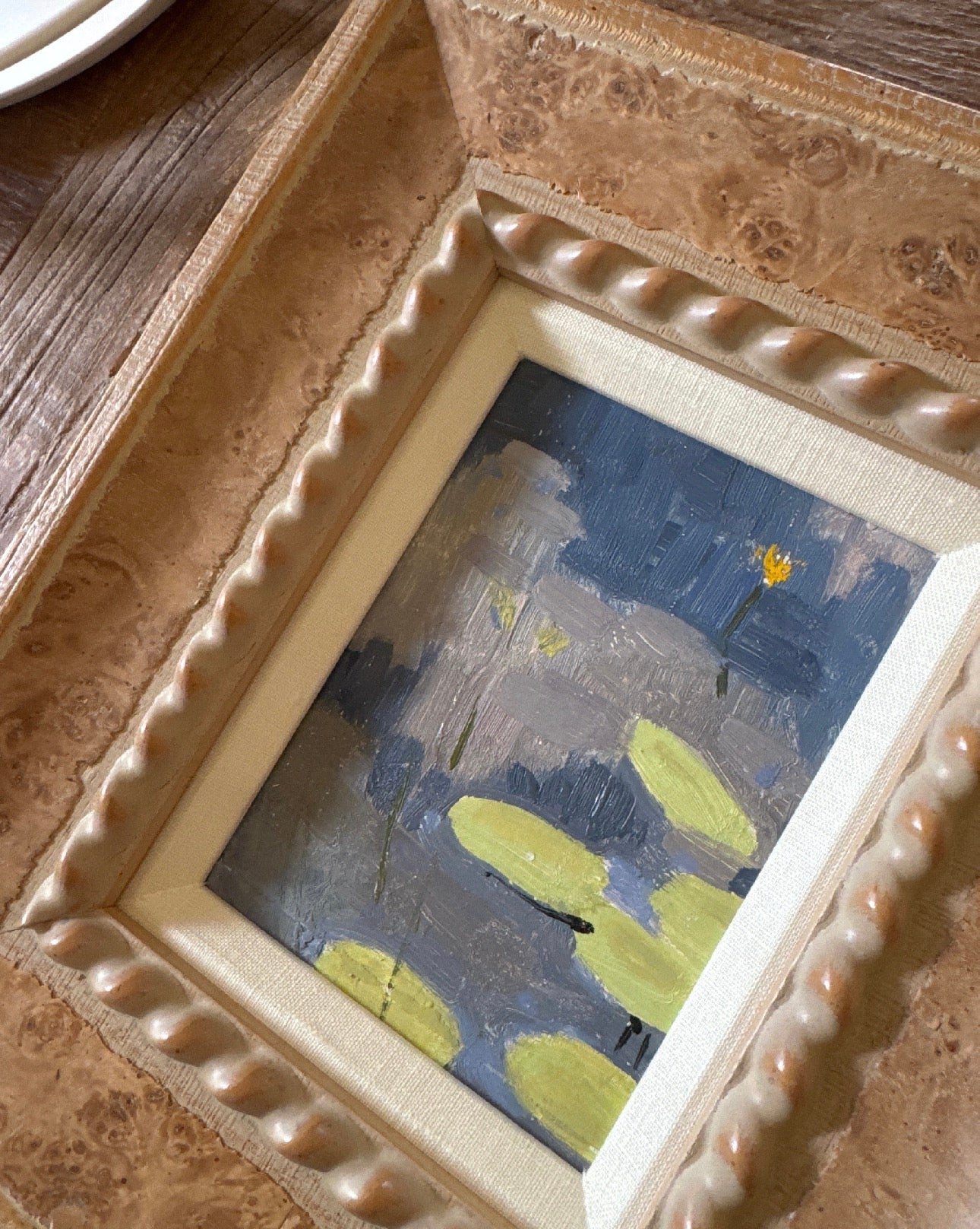 Lily Pond in Blue