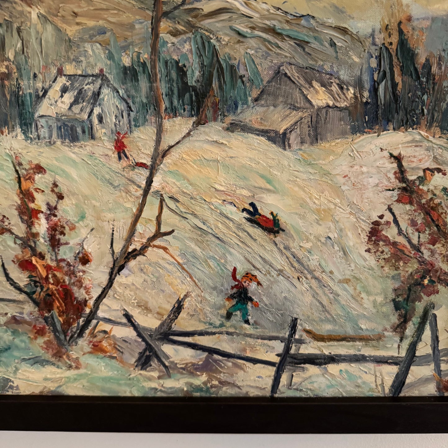 Sledding at Grandma’s