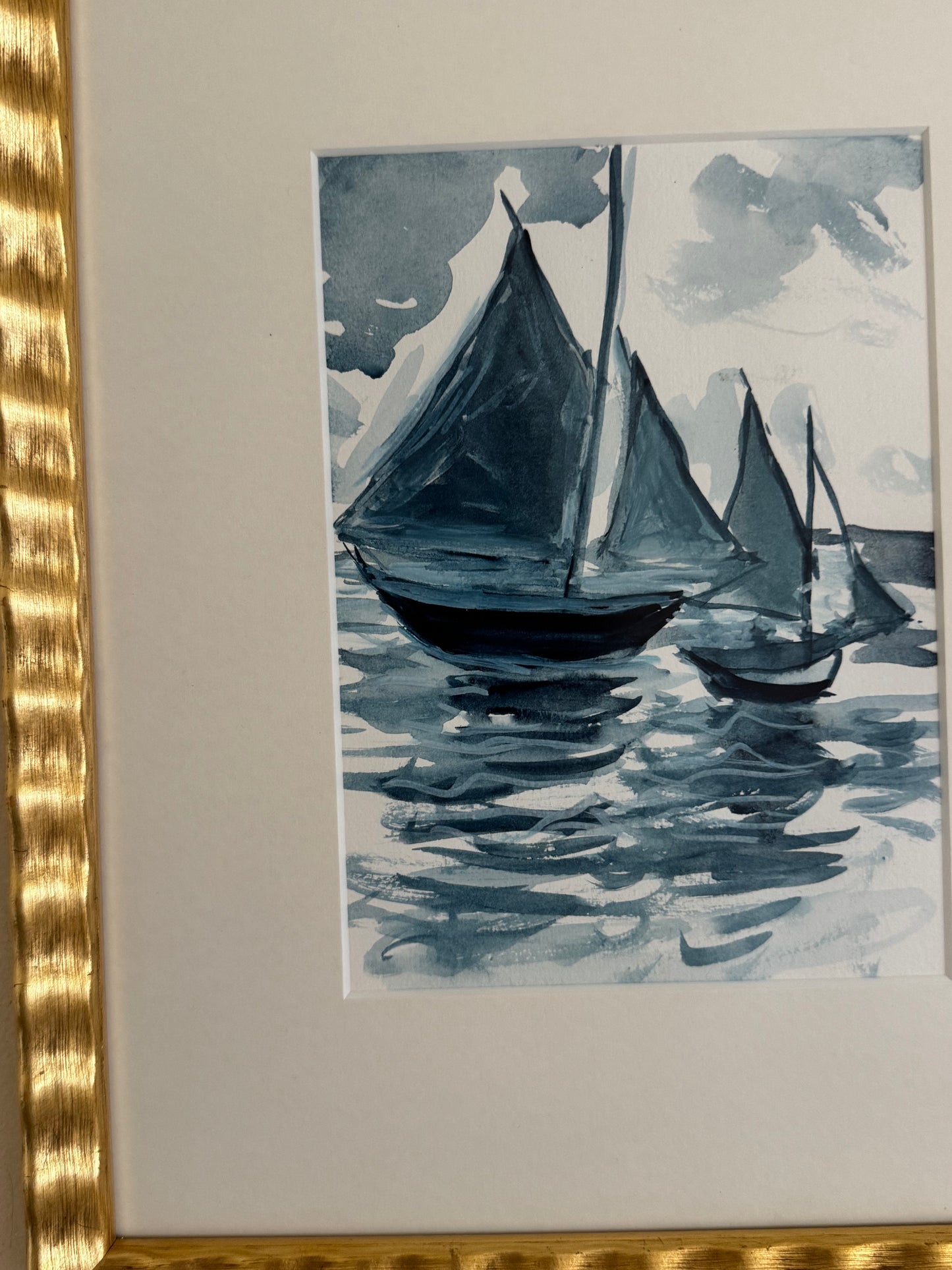 Watercolor Sailboats