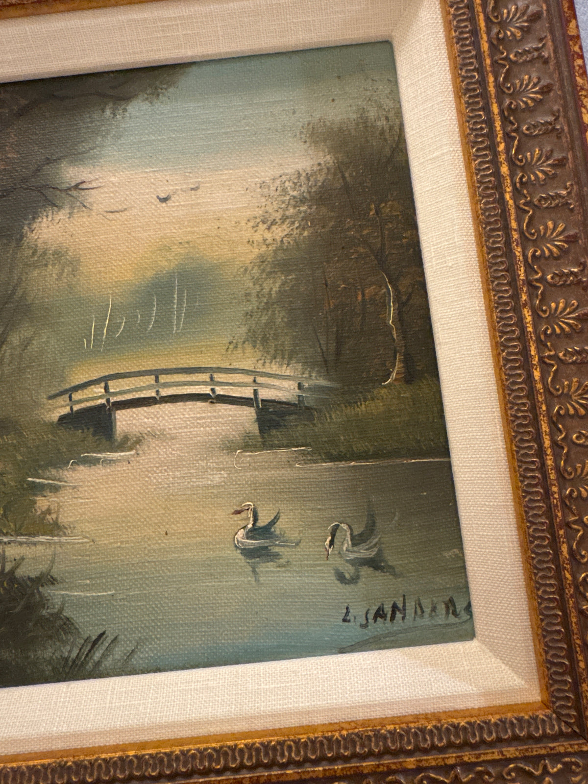 Vintage Swans