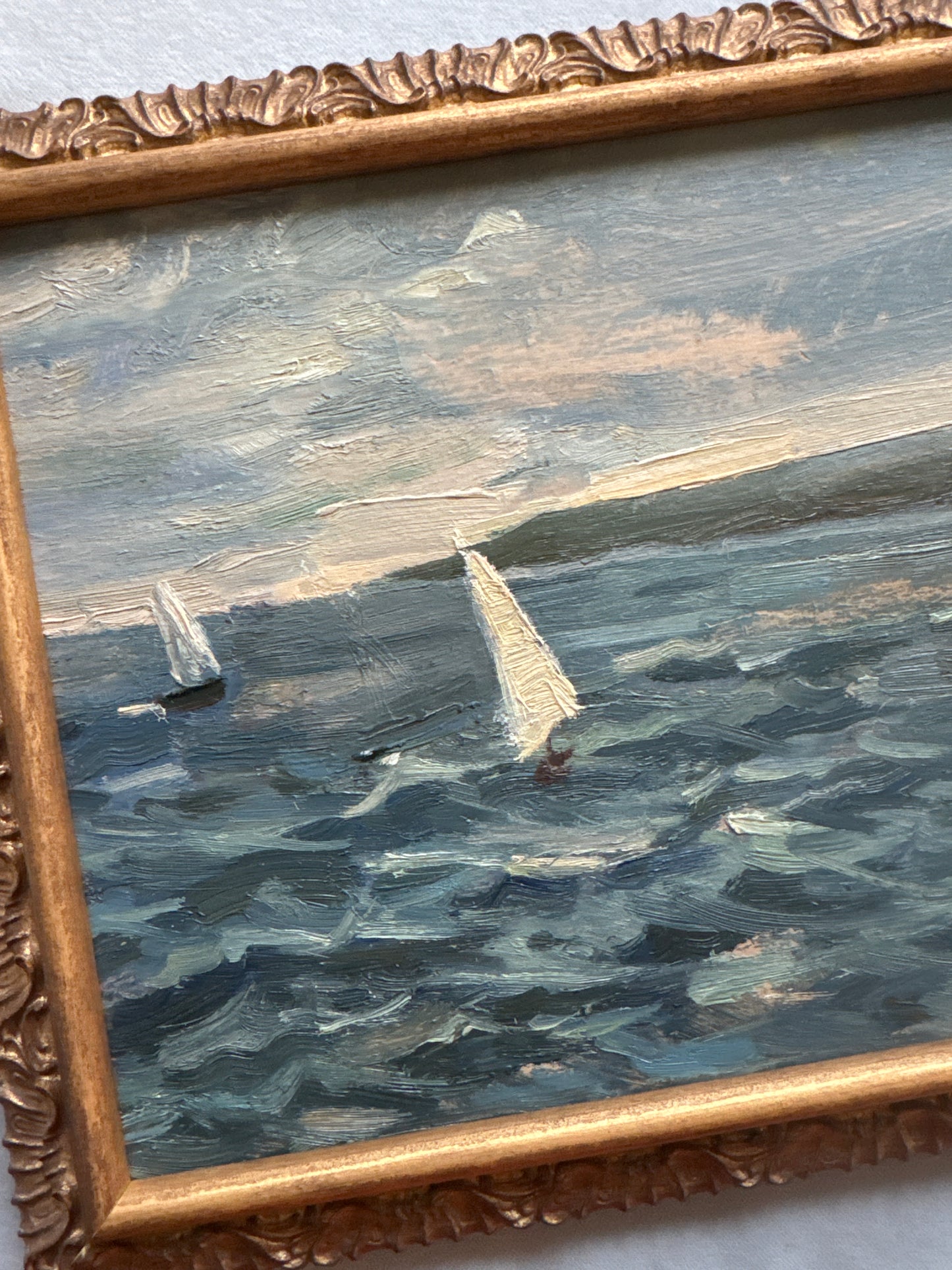 Sailboats in the Bay