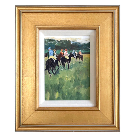 Horses at Longchamp