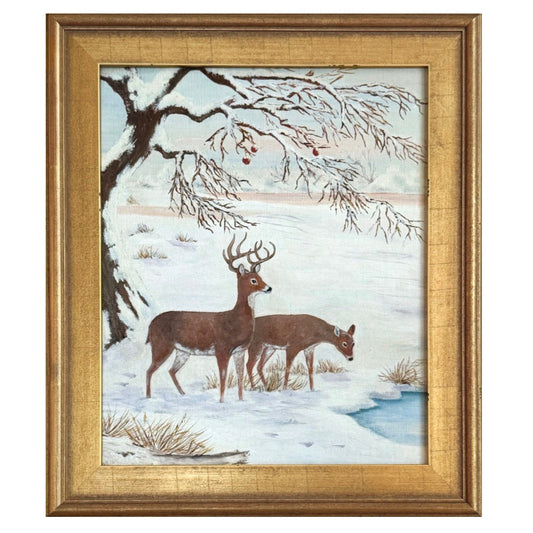 Winter Deer