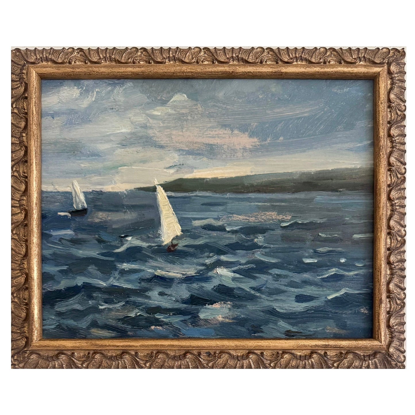 Sailboats in the Bay