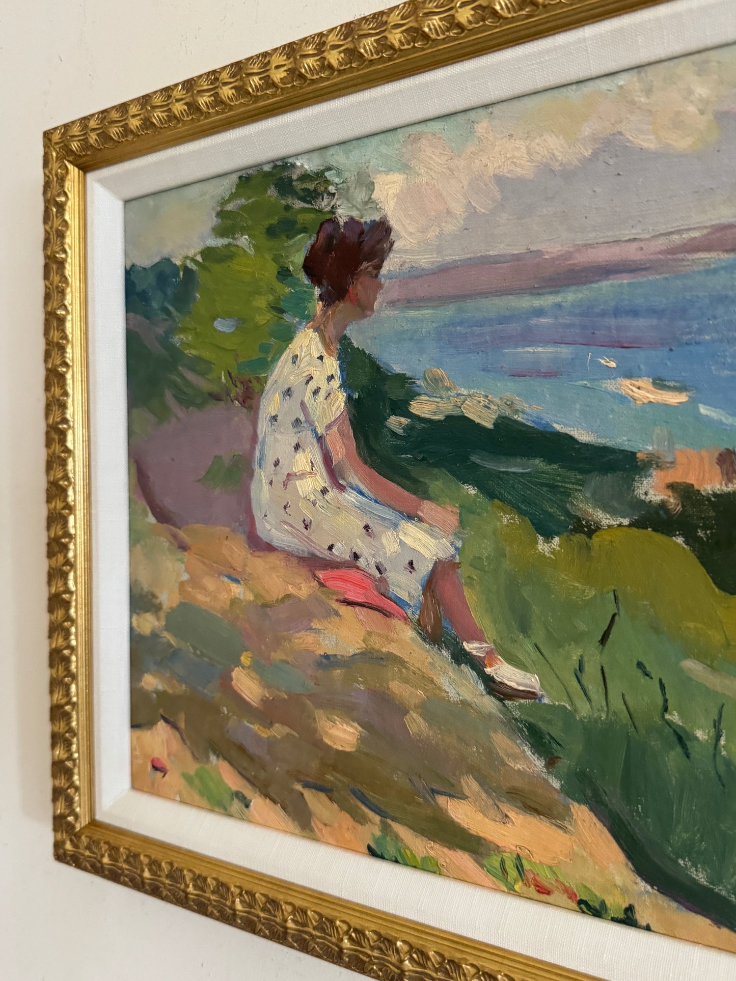 Lady by the Shore