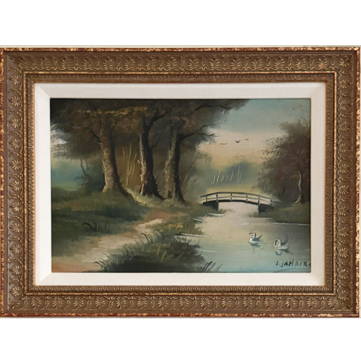 Vintage Swans